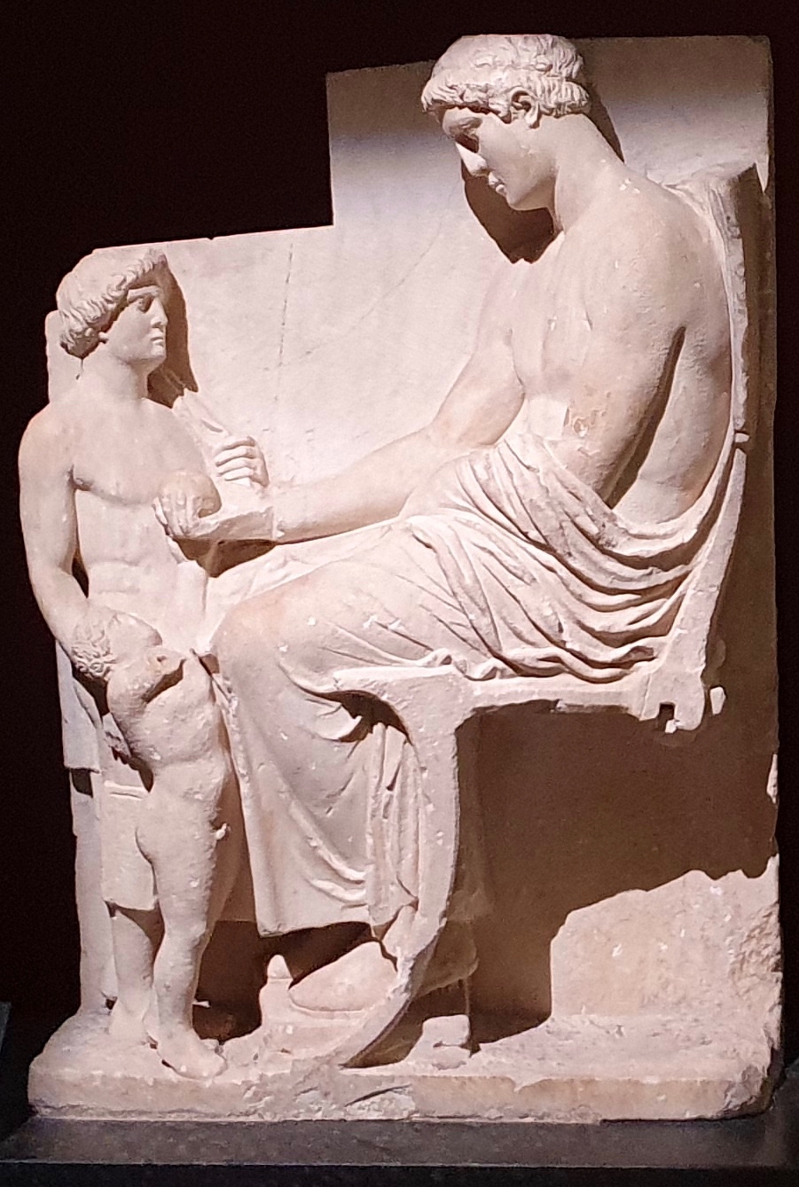 Funerary stele from Amisos