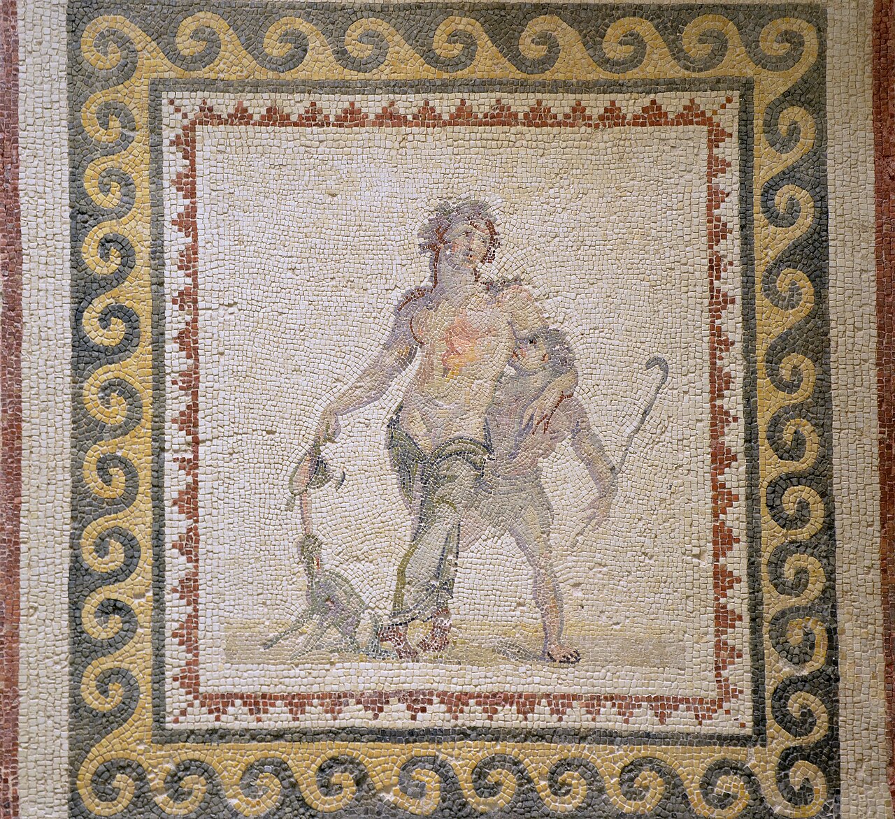 The Drunken Dionysus mosaic from Antioch