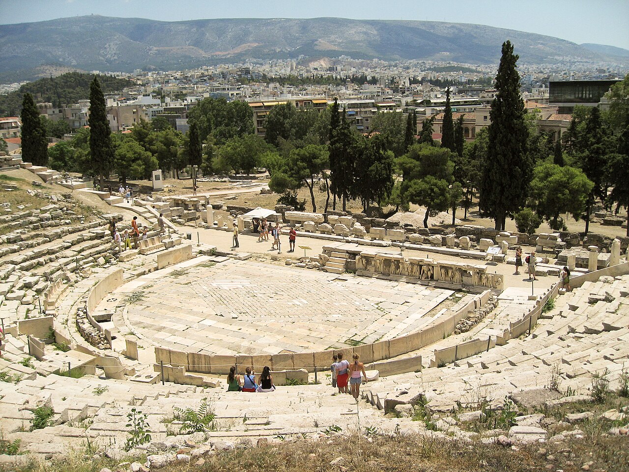 The Theatre of Dionysus at Athens