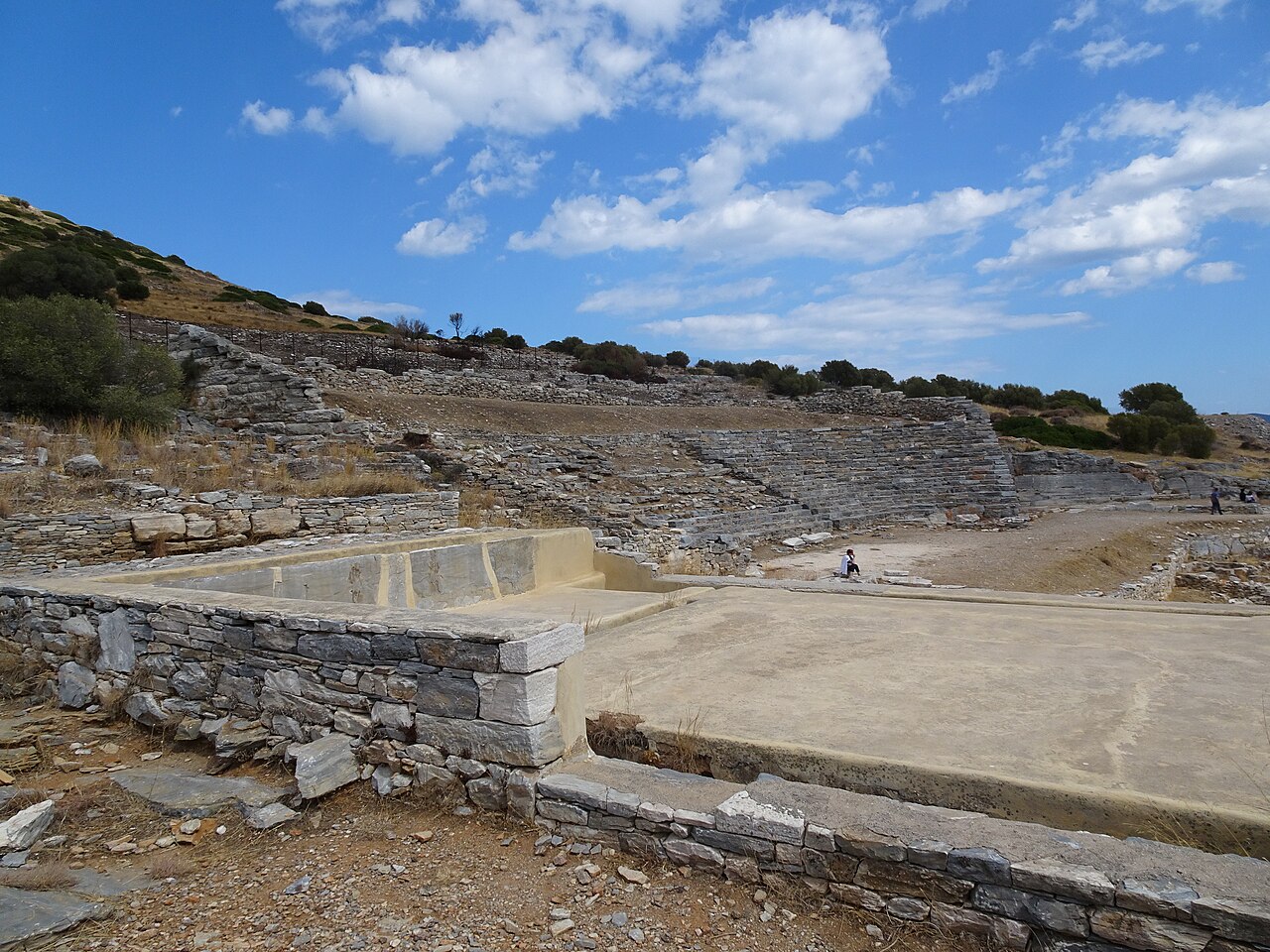 The theatre and ore-washery of Thorikos