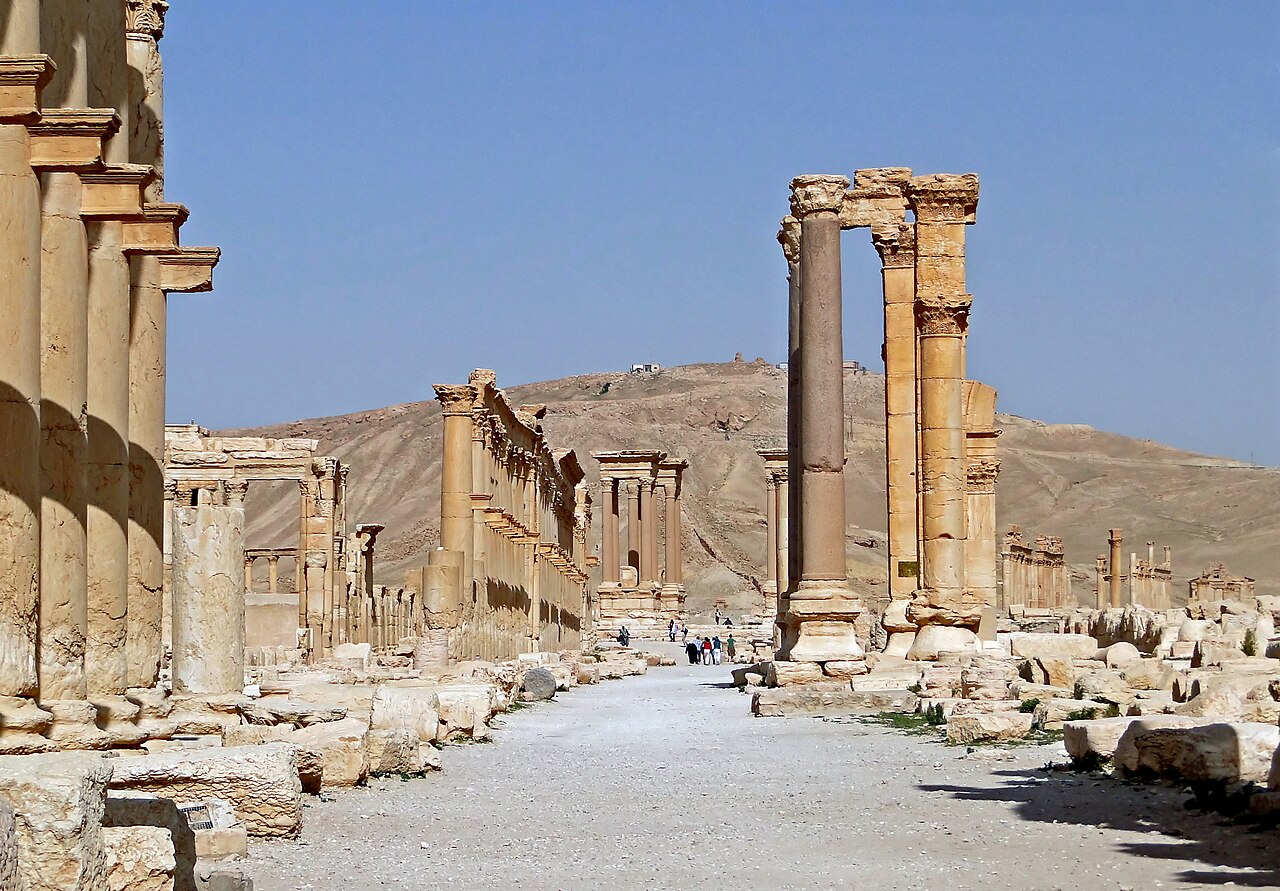 The Great Colonnade of Palmyra