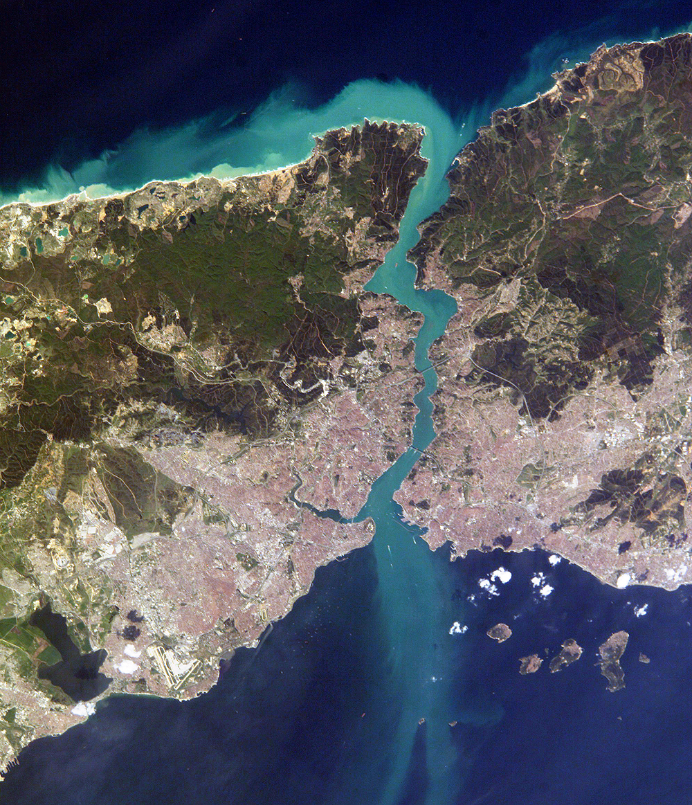 The Bosporus from orbit