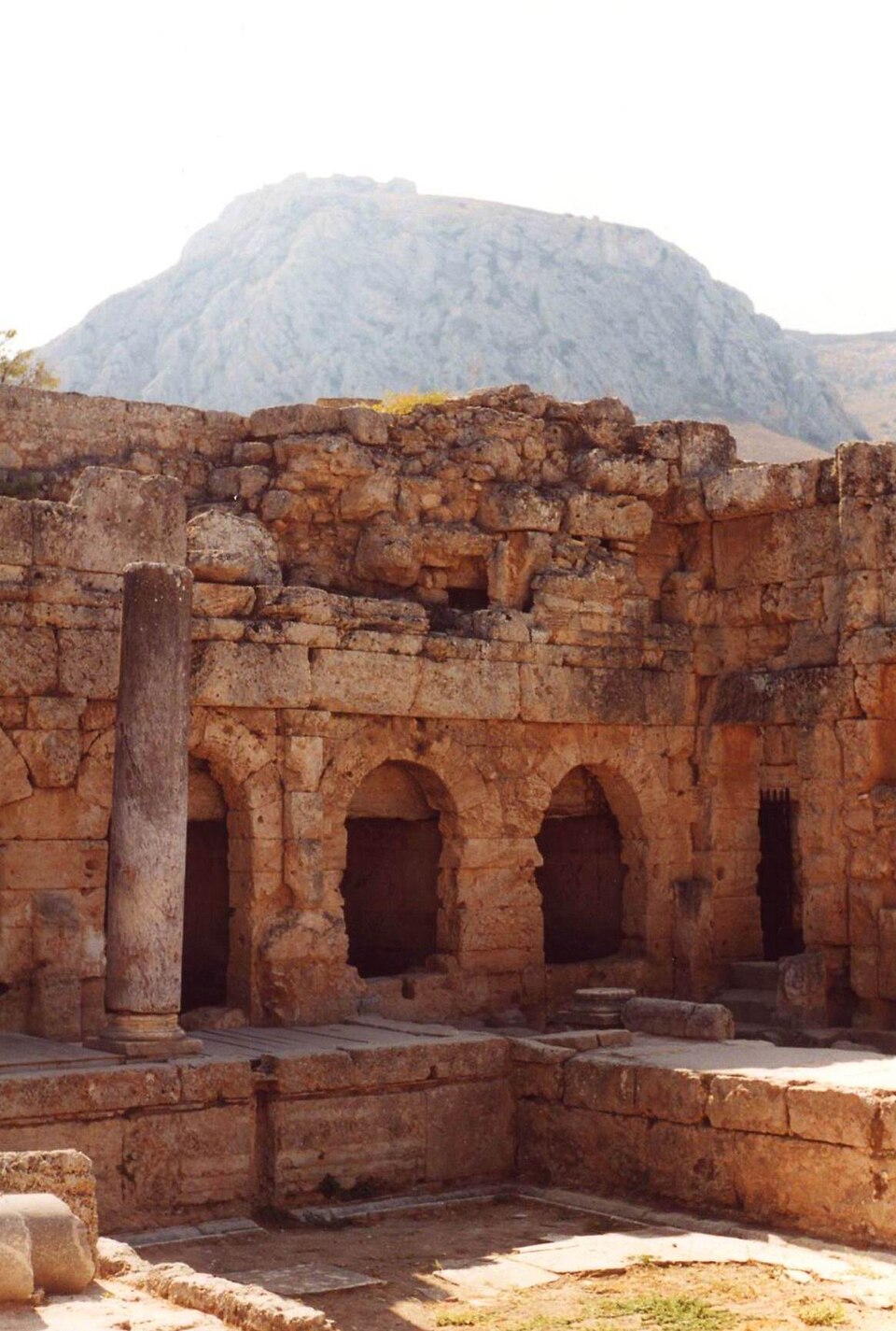 The fountain of Peirene at Corinth