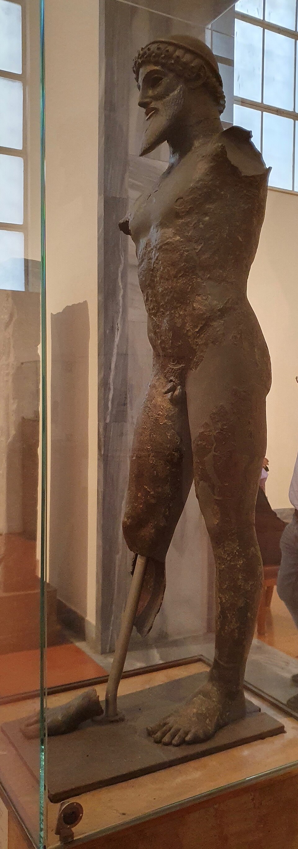Bronze Poseidon from Livadostra