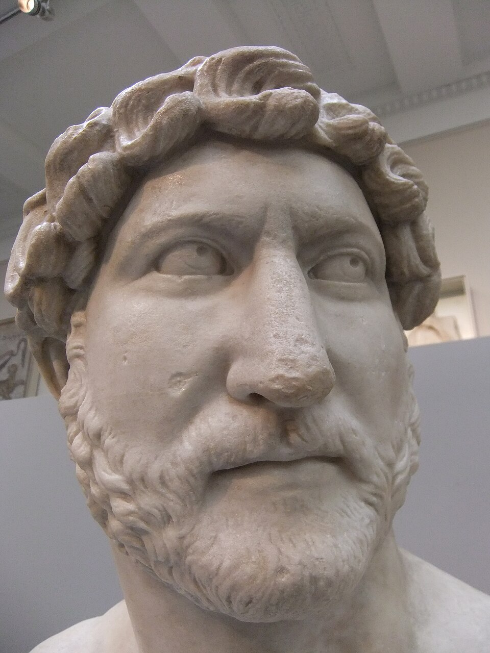 Portrait bust of Hadrian