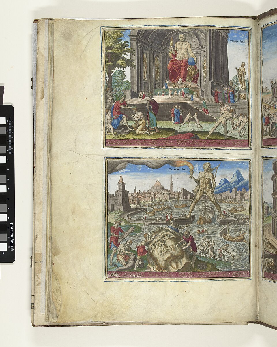 The Colossus of Rhodes, imagined