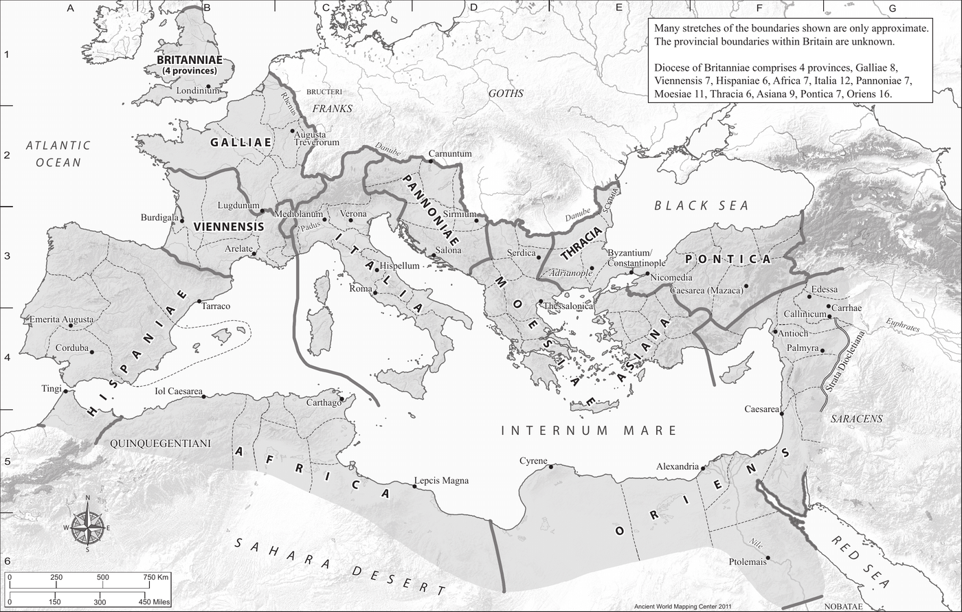 Detail map for Serdica