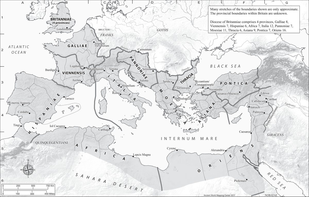 The Roman Empire of Diocletian and Constantine