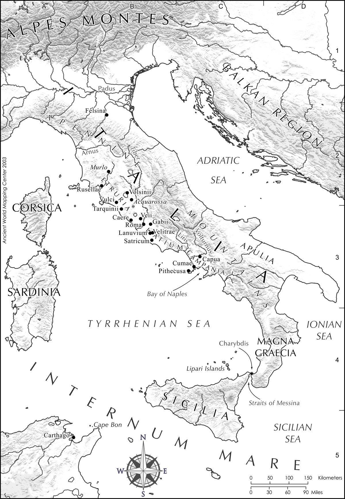 Italy and Sicily