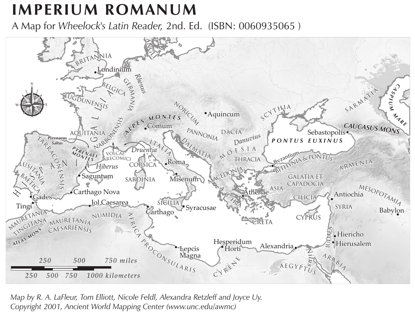 Detail map for Rome