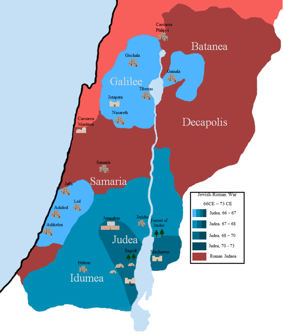 Map of Jerusalem