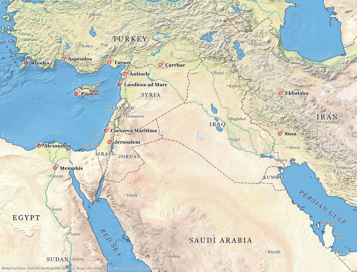 The East: the Levant, Egypt, Mesopotamia and Persia