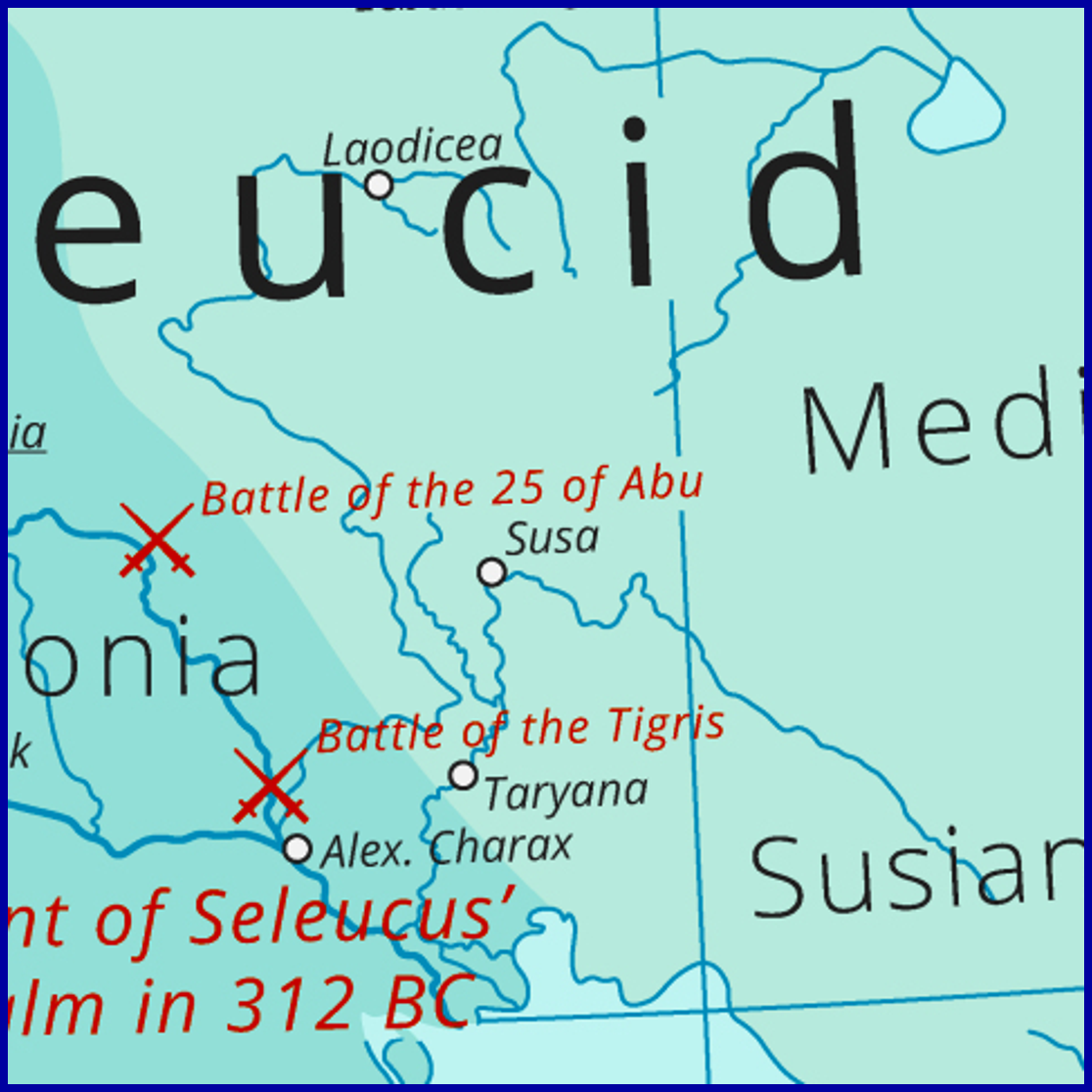Detail map for Susa